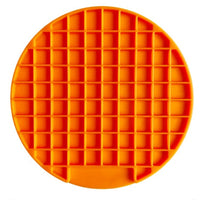 HKM-2778557 Silicone Dog Licking Mat with Suction Cups - Slow Feed Interactive Pet Feeding Plate in Multiple Colors