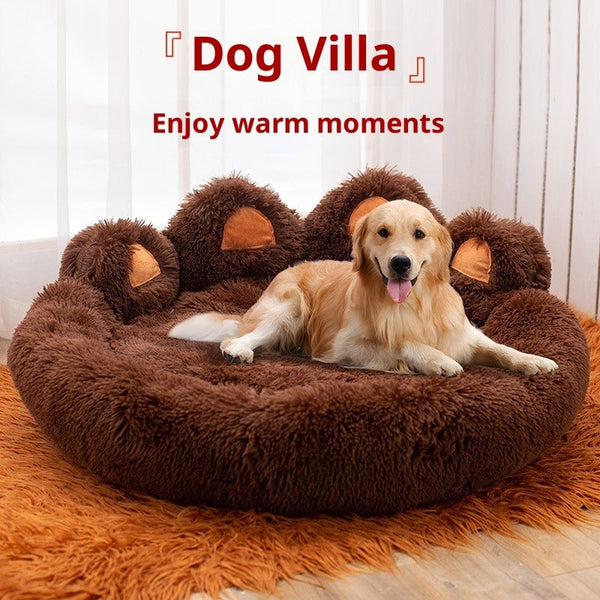 HKM-2778813 Cozy Hand-Shaped Brush Nest Pet Bed in Multiple Sizes and Colors