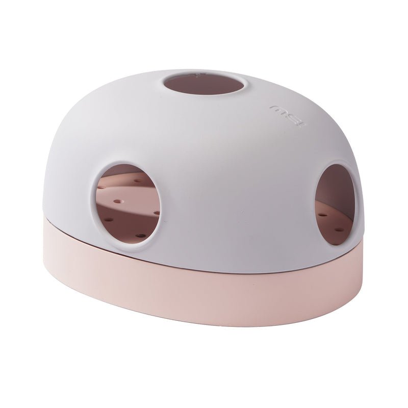 HKM-2781373 Interactive Cat Turntable Toy - Multi-Play Options in Pink Purple, Blue Gray, and Avocado Green