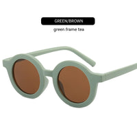 HKM-2782141 Round Frame Fashion Pet Sunglasses for Medium & Large Dogs - Plastic, Multiple Colors Available