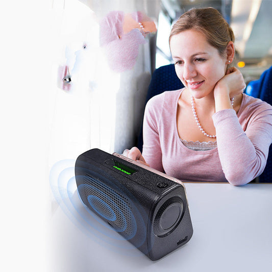 HKM-278227 Magnetic Induction Portable Wireless Subwoofer Speaker with 8-Hour Battery Life