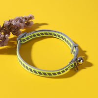 HKM-2782525 Reflective Outdoor Pet Collar with Soft Resin Buckle - Adjustable Neck Circumference 20-34cm
