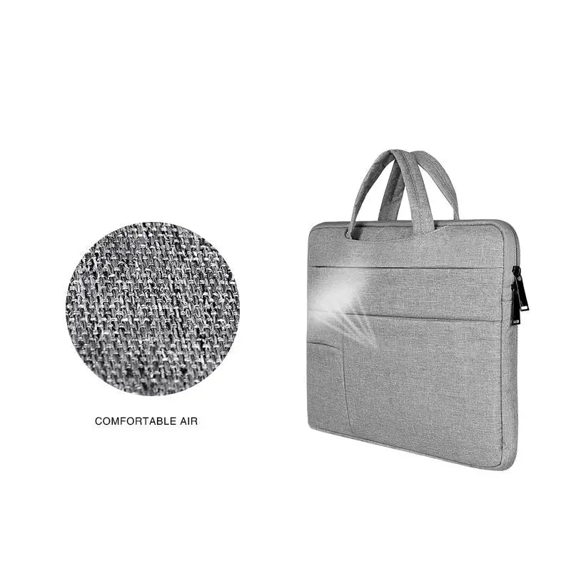 HKM-278291 Waterproof 15.6 Inch Laptop Tote Bag - Portable Business Computer Case