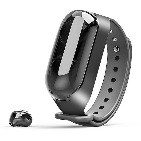 HKM-278419 Bluetooth Headset Bracelet with Touch Controls for Smartphones, 3-Hour Talk and Listening Time, Compatible with Android and iOS