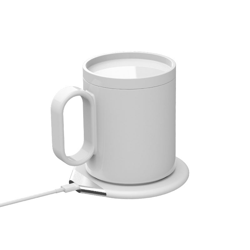 HKM-278419 Wireless Induction Charger and Heating Coaster with USB Functionality
