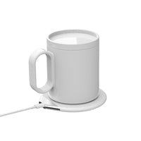 HKM-278419 Wireless Induction Charger and Heating Coaster with USB Functionality