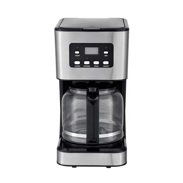 HKM-278483 Automatic 12 Cup Tea and Coffee Maker with Programmable Settings