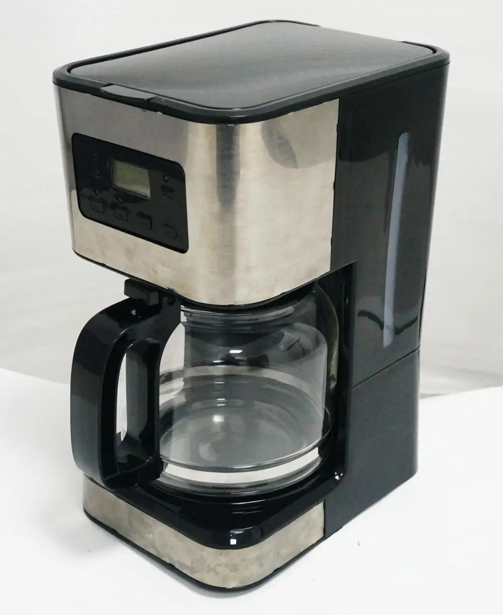 HKM-278483 Automatic 12 Cup Tea and Coffee Maker with Programmable Settings