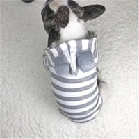 HKM-2785597 Striped Cotton Sweater for Pets - Cozy and Stylish Pet Clothing