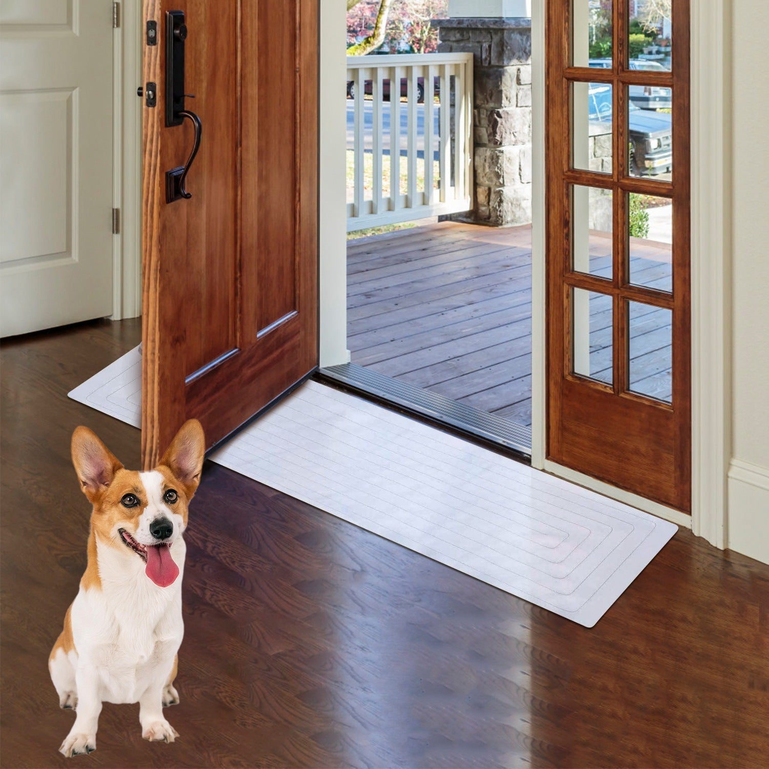 HKM-2785981 Electronic Pet Training Mat with 3 Modes - 60x12in Safe Shock Pad for Dogs and Cats