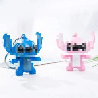 HKM-278739 Cartoon Voice-Activated Keychain with Glowing Feature for Kids and Teens