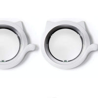 HKM-2787773 Intelligent Control Pet Door – Durable ABS Material, Available in White and Black