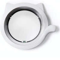 HKM-2787773 Intelligent Control Pet Door – Durable ABS Material, Available in White and Black