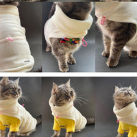 HKM-2787901 Casual Two-Legged Winter Clothing for Hairless Cats - Polyester Design