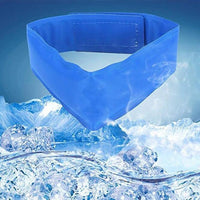 HKM-2788285 Cooling Dog Collar for Summer - Soft Ice Pad Scarf to Prevent Heatstroke - Lightweight and Breathable Design