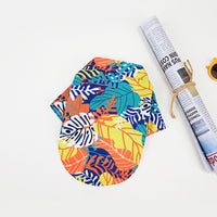 HKM-2788669 Summer Hawaiian Shirt for Large Dogs and Cats, Lightweight Polyester, Multiple Floral Designs, Various Sizes Available