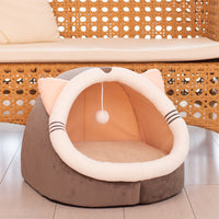 HKM-2790333 Warm and Washable Cotton Dog and Cat Bed with Removable Cover