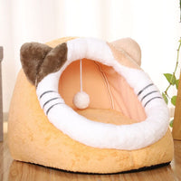 HKM-2790333 Warm and Washable Cotton Dog and Cat Bed with Removable Cover