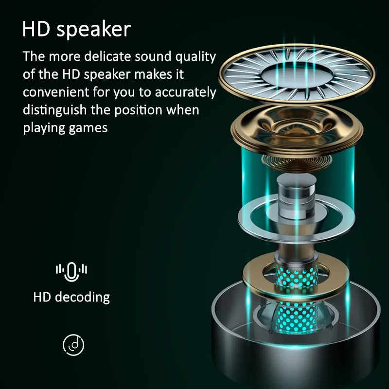 HKM-279059 Waterproof Wireless In-Ear Earphones with Hi-Fi Stereo Sound and Noise Isolation