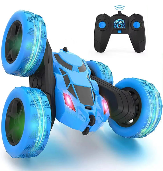 HKM-279315 Double Sided RC Stunt Car with 6 Channels - Electric Drift Vehicle for Kids 5 Years and Up