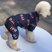 HKM-2794429 Cozy Cotton Four-Legged Pet Clothing in Sizes XS to XL