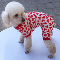 HKM-2794429 Cozy Cotton Four-Legged Pet Clothing in Sizes XS to XL