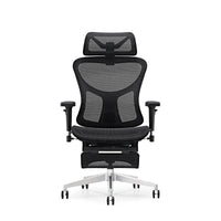 HKM-279507 Ergonomic Adjustable Mesh Executive Office Chair with Footrest and Swivel Function