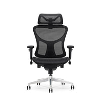 HKM-279507 Ergonomic Adjustable Mesh Executive Office Chair with Footrest and Swivel Function