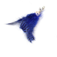 HKM-2796861 Pheasant Feather Replacement Head for DIY Cat Toys - Multiple Colors Available