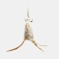 HKM-2796861 Pheasant Feather Replacement Head for DIY Cat Toys - Multiple Colors Available