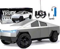 HKM-279699 Remote Control Electric Pickup Truck with Head Lighting - Wireless Rechargeable Road Toy for Kids, 25CM