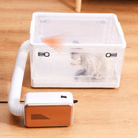 HKM-2797501 Pet Folding Drying Baker in Small, Medium, and Large Sizes, Plastic Material for Home Bath Use