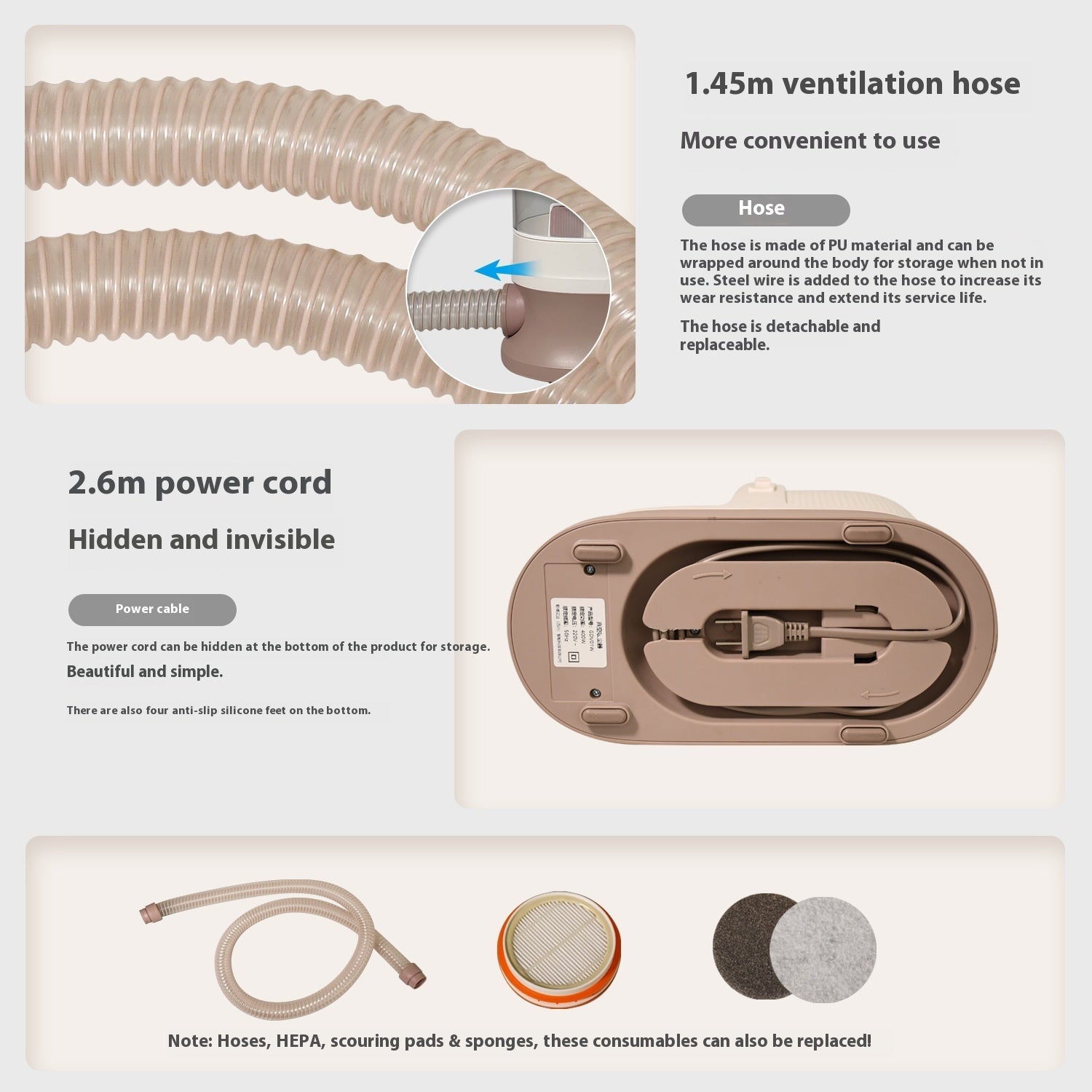 HKM-2797629 Multifunctional Electric Pet Hair Clipper and Vacuum Cleaner Set