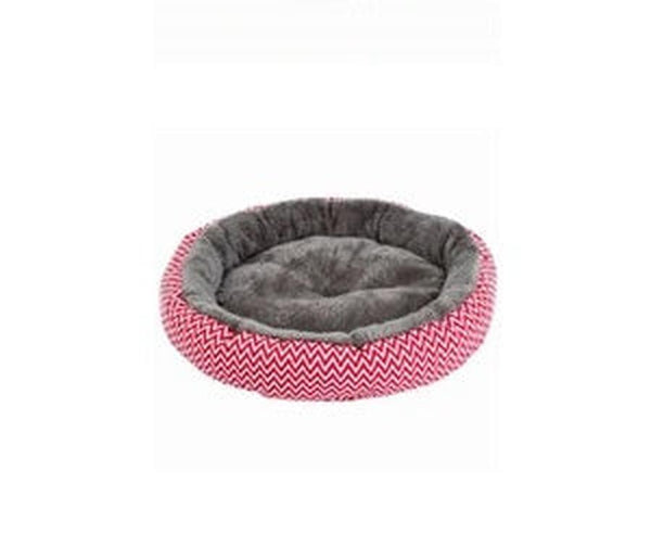 HKM-279891 Deep Sleep Round Pet Kennel - Cozy Cloth Bed for Cats and Small Pets