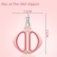 HKM-2799293 Safe and Efficient Cat Nail Clipper with Positioning Hole and Non-Slip Handle
