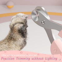HKM-2799293 Safe and Efficient Cat Nail Clipper with Positioning Hole and Non-Slip Handle
