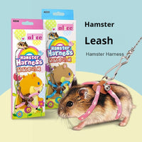 HKM-2801085 Mouse Walking Rope - Anti-Bite Hand Grip in Light Blue and Pink