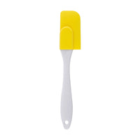 HKM-2801981 Silicone Cake Split Scraper with White Handle - Modern and Simple Design