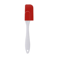 HKM-2801981 Silicone Cake Split Scraper with White Handle - Modern and Simple Design