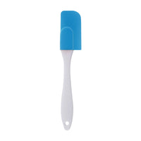 HKM-2801981 Silicone Cake Split Scraper with White Handle - Modern and Simple Design