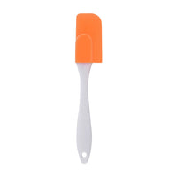 HKM-2801981 Silicone Cake Split Scraper with White Handle - Modern and Simple Design