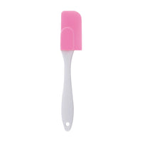 HKM-2801981 Silicone Cake Split Scraper with White Handle - Modern and Simple Design