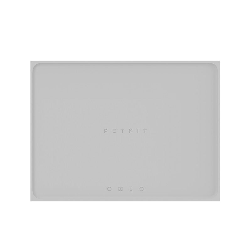 HKM-2803645 Silicone Anti-Spill Pet Placemat, Non-Slip, Waterproof, Easy to Clean, Bite-Resistant, Available in Blue, White, Gray, Red