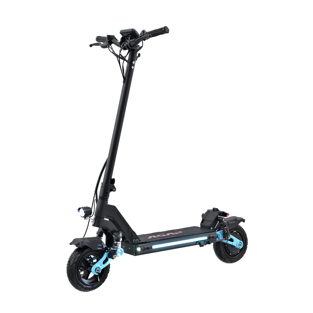 HKM-280403 48V 13AH Foldable Electric Scooter, Smart Two-Wheel Design with 30-50Km/h Speed and 30-40km Range, Red & Blue Options Available