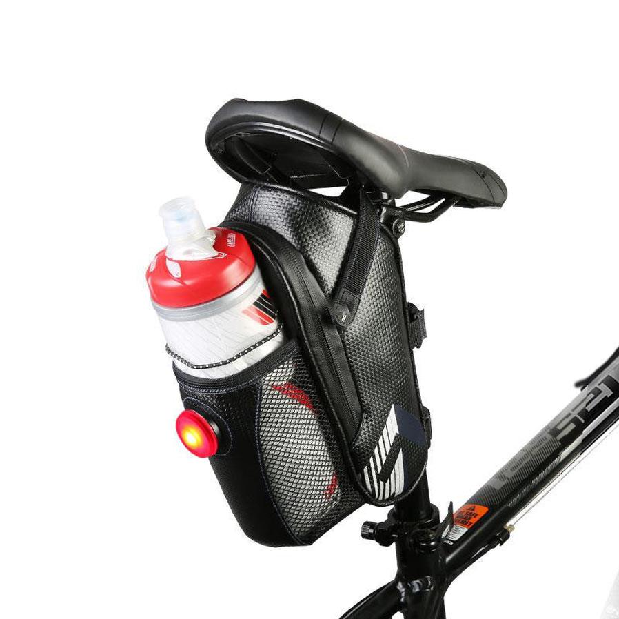 HKM-280403 Bicycle Saddle Storage Bag for Convenient On-the-Go Essentials