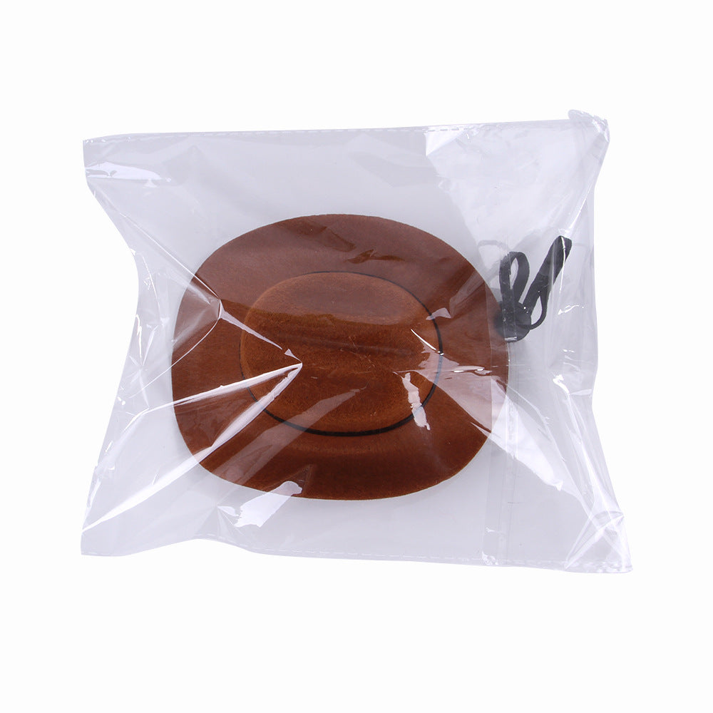 HKM-2805053 Adjustable Outdoor Cowboy Hat for Pets - Fun Headgear for Dogs and Cats - Great for Photos and Cosplay Accessories