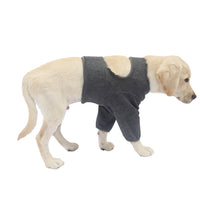 HKM-2806205 Dog Front Leg Protective Gear - Double Layer Polyester Cover in Black, Dark Gray, and Light Gray, Various Sizes Available
