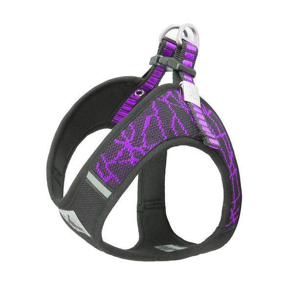 HKM-2806845 Adjustable Chest Harness and Leash for Pets ¨C Durable Flying Woven Fabric