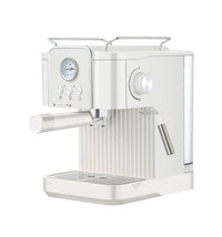 HKM-280787 Italian Semi-Automatic Espresso Machine for Home Use, Stainless Steel Cappuccino Maker, 15-20 Bar Pressure