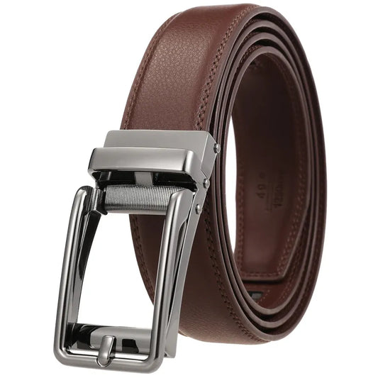 HKM-280915 Customisable Men's Leather Belt - Style and Comfort Combined for Every Occasion